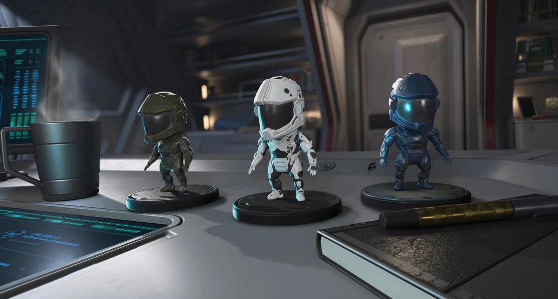 Image for article: July 2022 Star Citizen Subscriber Rewards: Adorable Bobbleheads and Powerful Starfighters