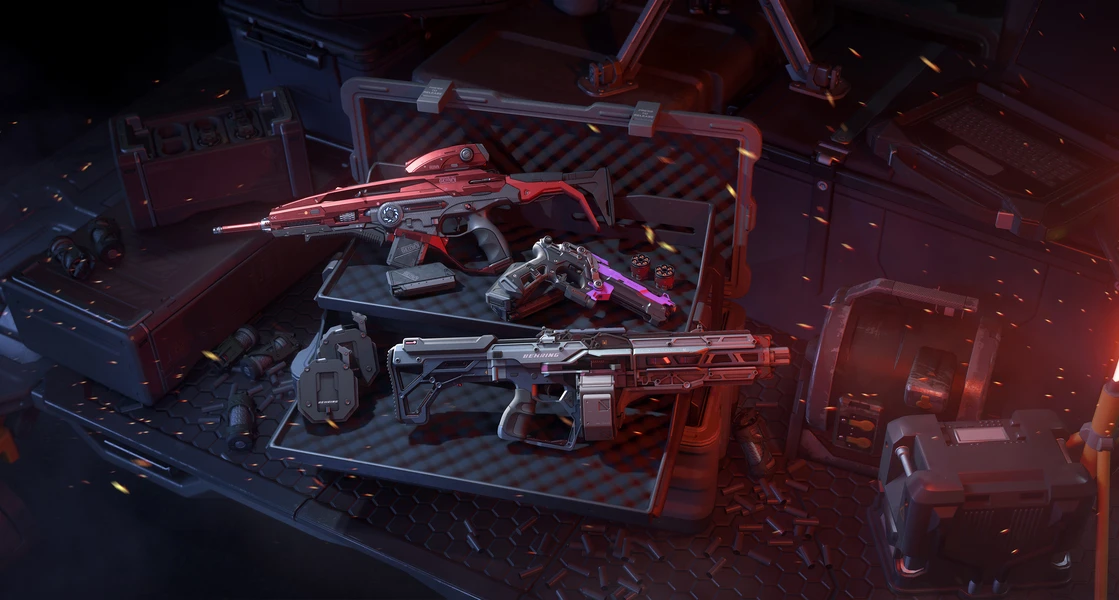 Image for article: December 2022 Subscriber Promotions Bring Legendary Bounty Hunter Weapons to Star Citizen
