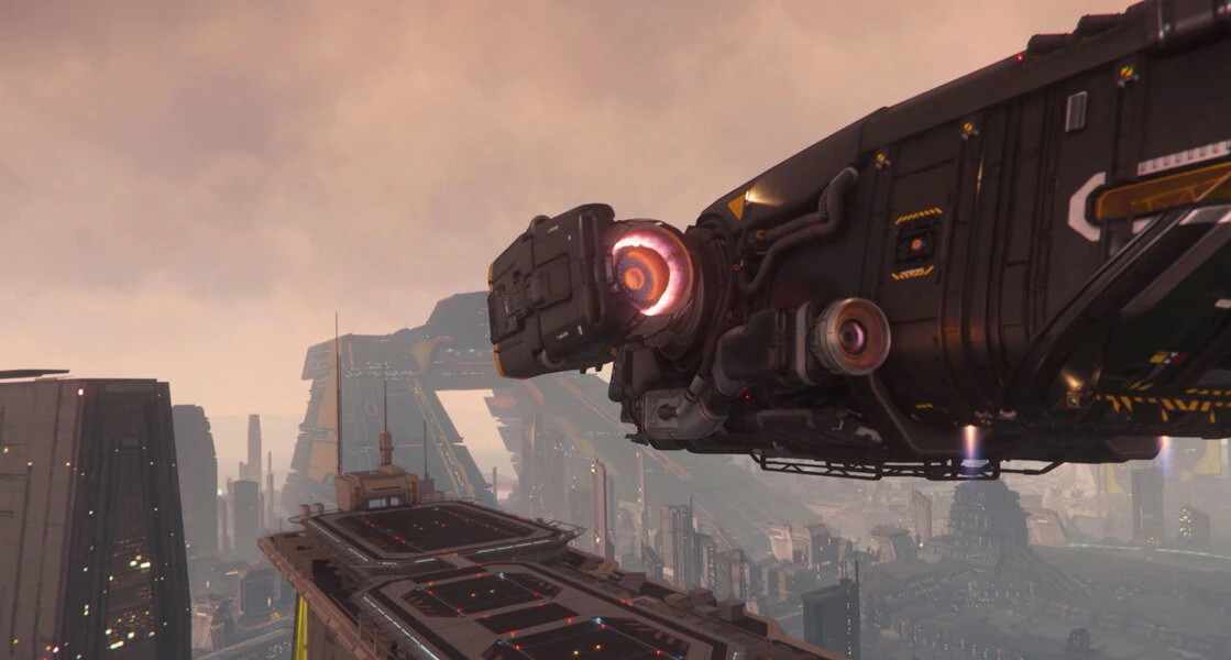 Image for article: Lorville Reimagined: A Glimpse into Star Citizen's Evolving Cityscape