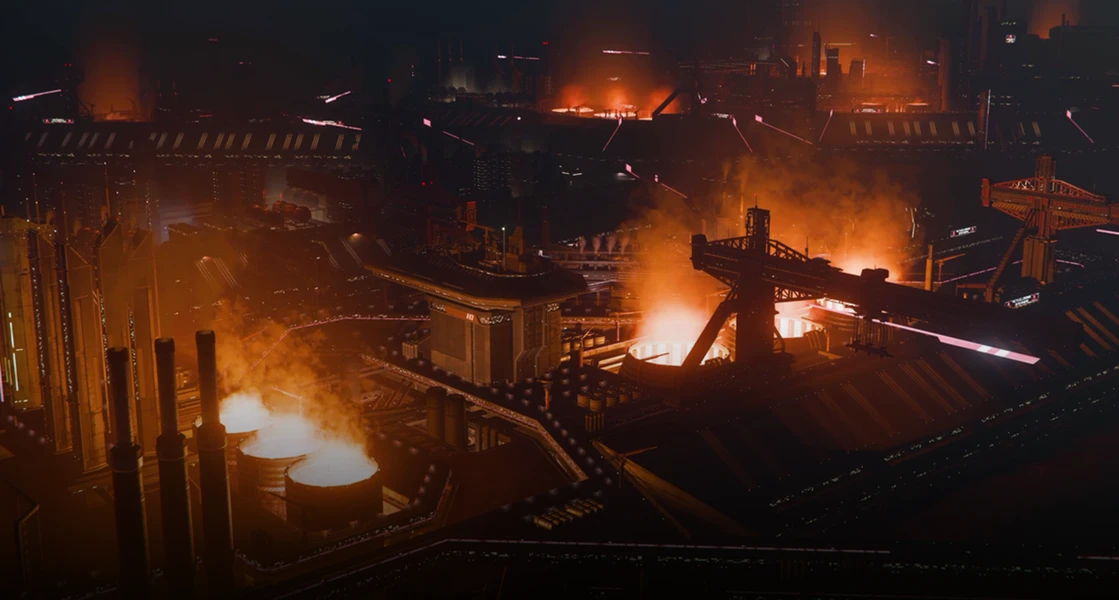 Image for article: Inside Star Citizen: Reimagining Lorville - A Glimpse into the Future