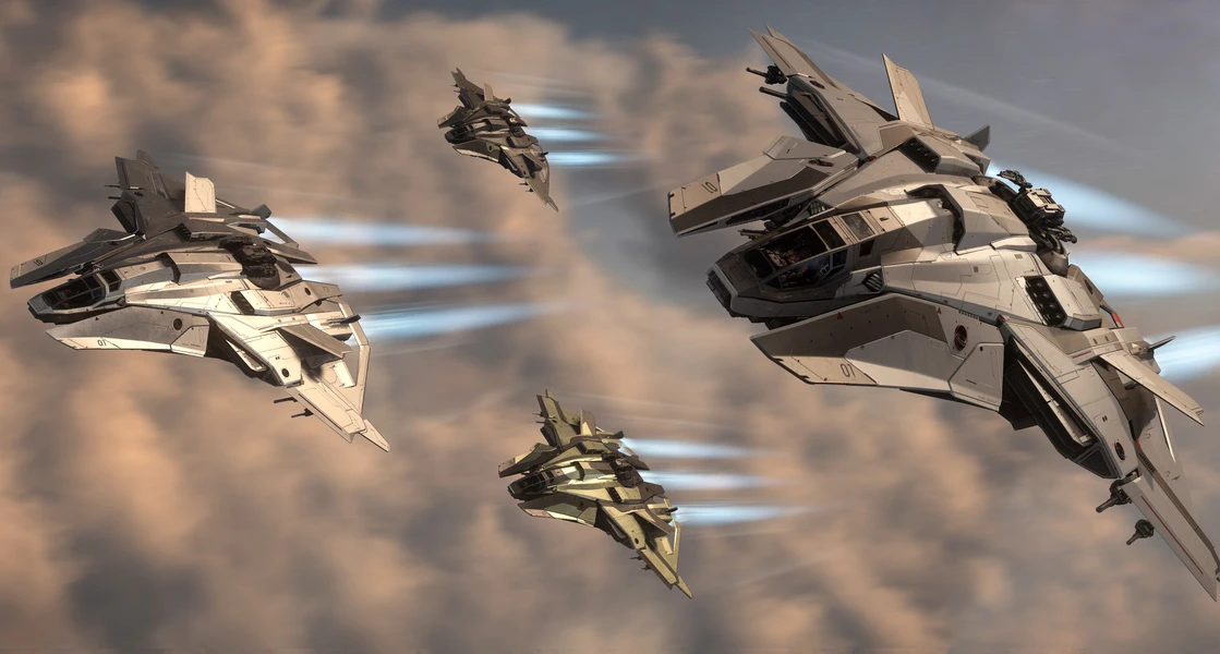Image for article: The F8C Lightning: Anvil Aerospace's Formidable Fighter Comes to the Civilian Market