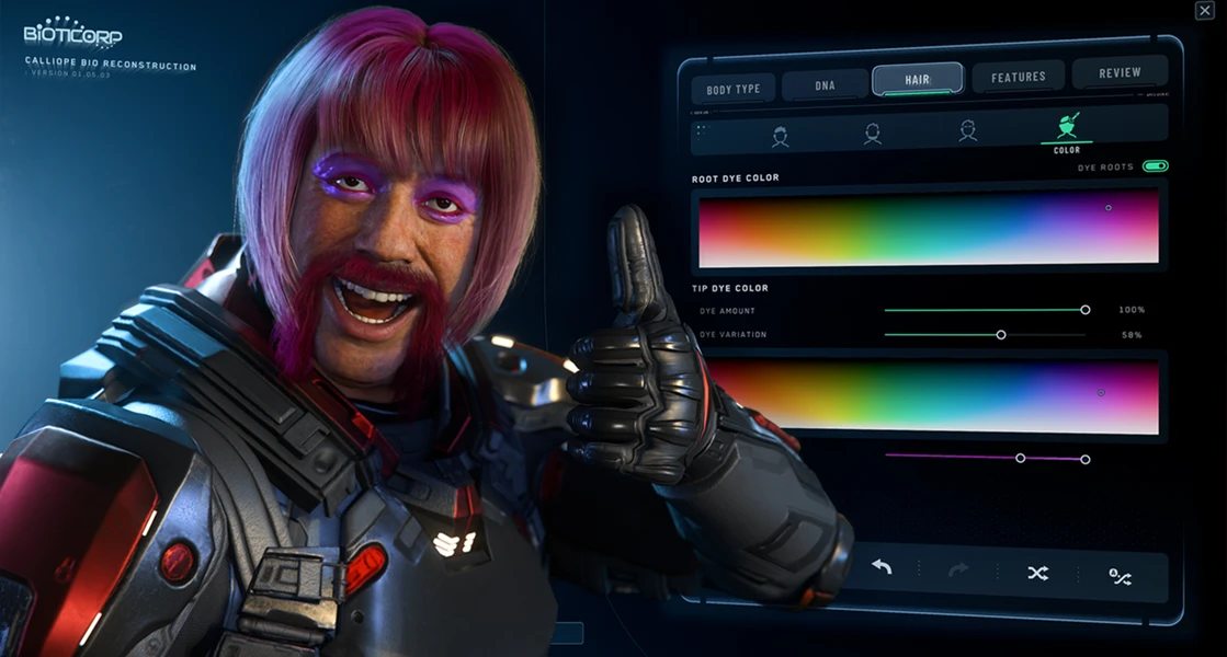 Image for article: Star Citizen Live: A Deep Dive into the Character Customizer