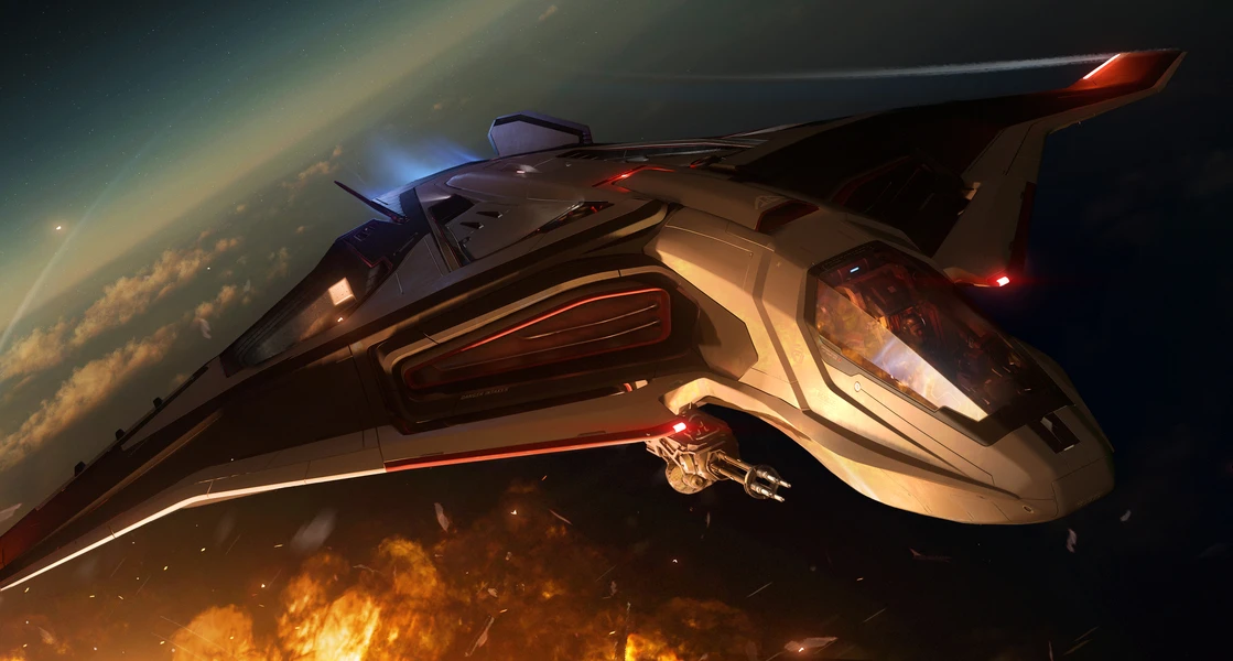 Image for article: The Aegis Sabre Firebird: Speed and Firepower Combined