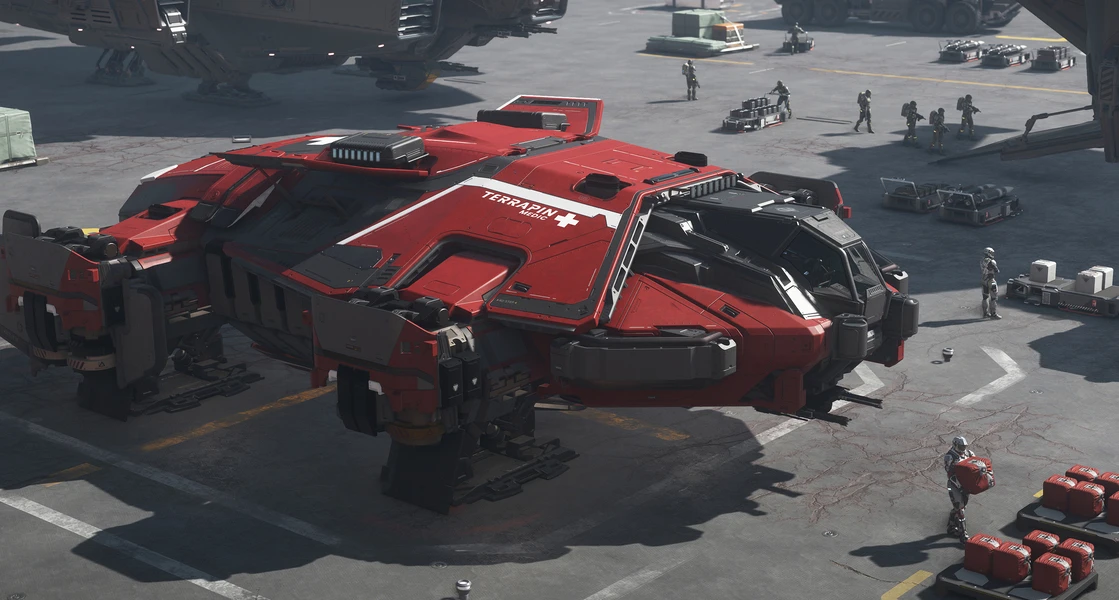 Image for article: Anvil Terrapin Medic: A Deep Dive into Star Citizen's New Medical Marvel