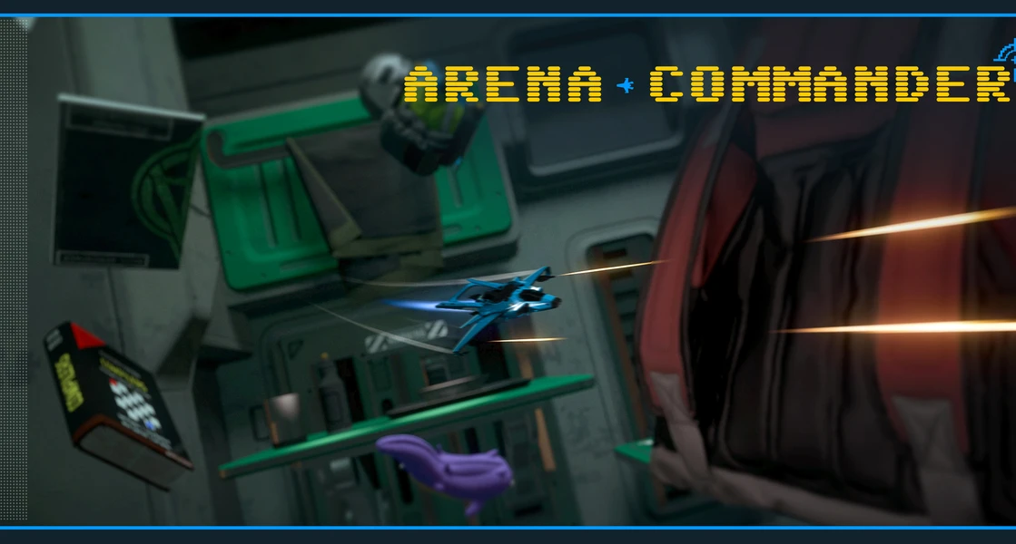 Image for article: Arena Commander's Tiny New Battlefield: EZ Hab Shrinks Ships for Big Fun