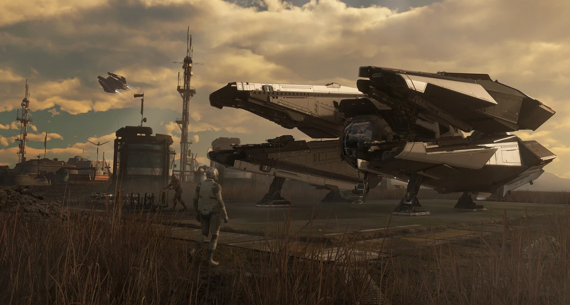Image for article: Guardian MX: Mirai's Latest Combat-Focused Starfighter