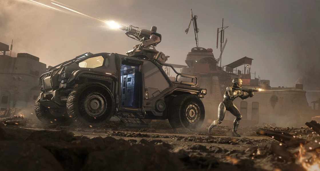 Image for article: Greycat MDC Q&A: Everything You Need to Know About Star Citizen's First Ground Vehicle with Point Defense