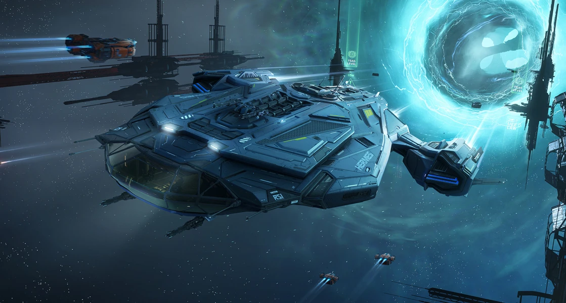 Image for article: RSI Hermes: A New Era of Medium Freight Hauling Arrives in Star Citizen