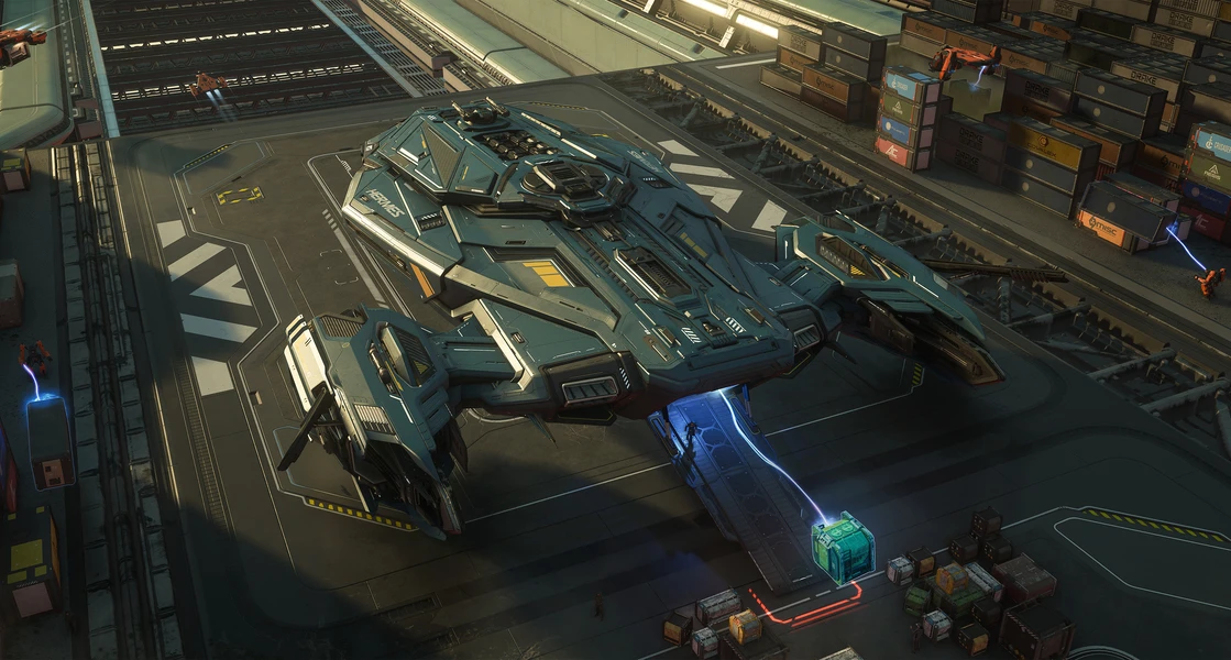 Image for article: RSI Hermes Q&A: Everything You Need to Know About Star Citizen's New Blockade Runner