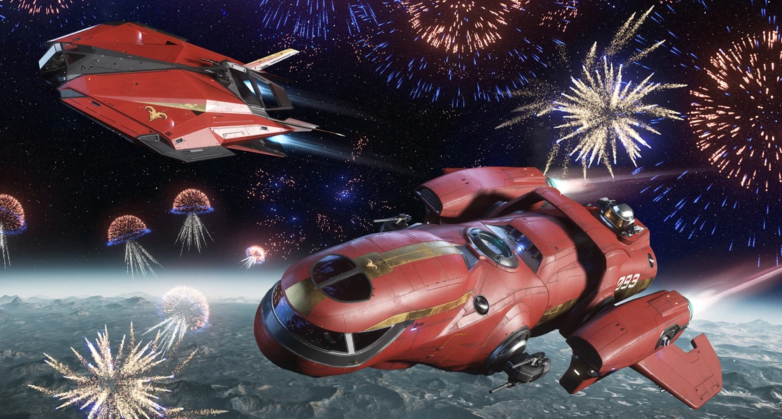Image for article: Celebrating the Red Festival 2951 in Star Citizen