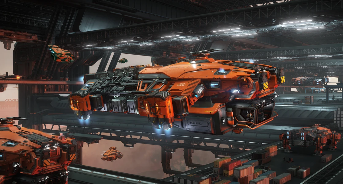 Image for article: The Argo RAFT: Revolutionizing Cargo Transport in Star Citizen