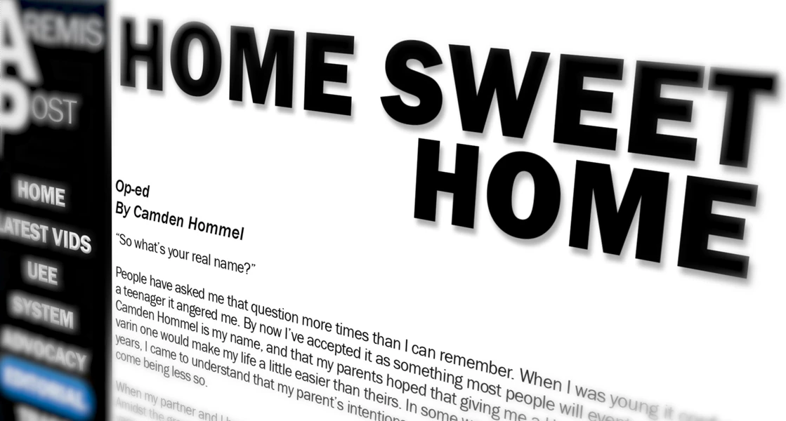 Image for article: Aremis Post: Home Sweet Home
