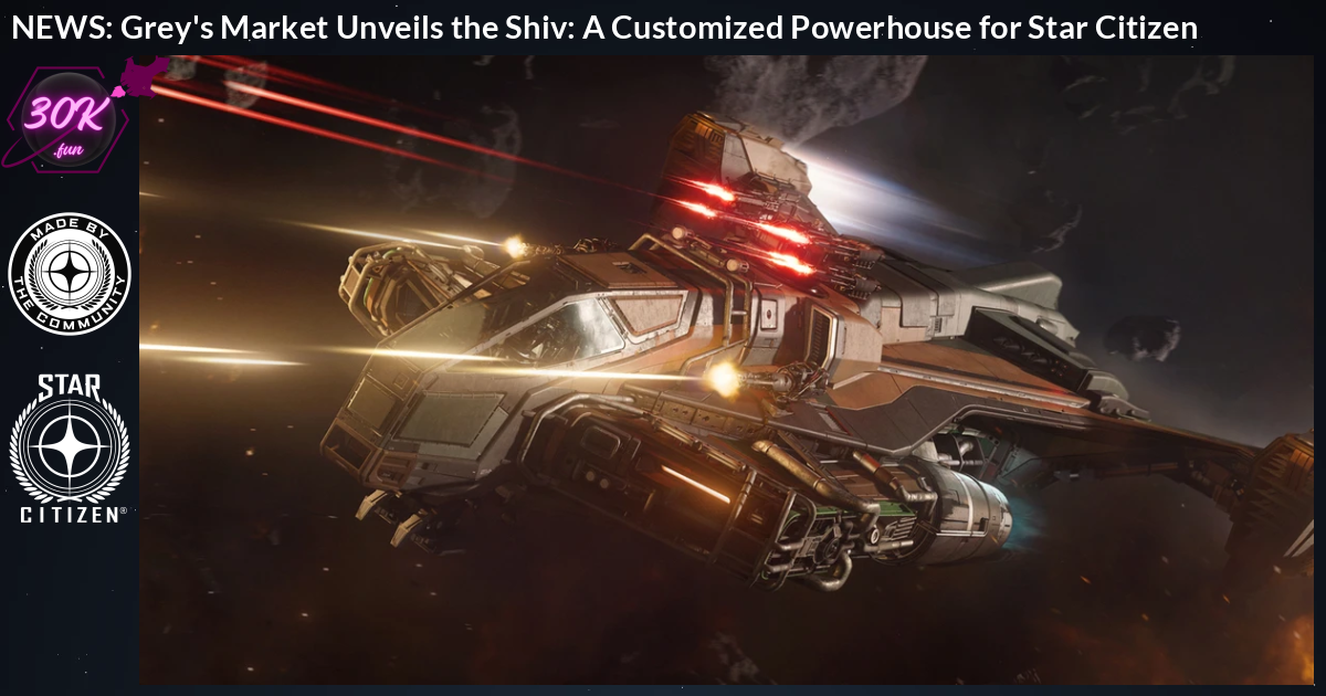 Grey's Market Unveils the Shiv: A Customized Powerhouse for Star C...