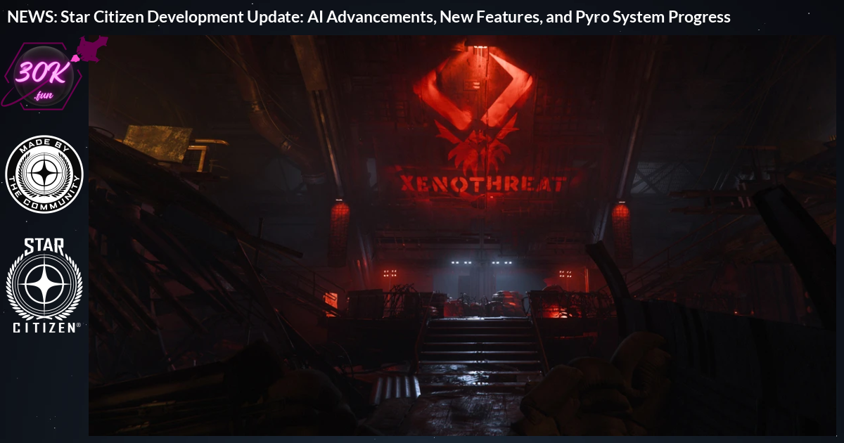 Star Citizen Development Update: AI Advancements, New Features, and Py...