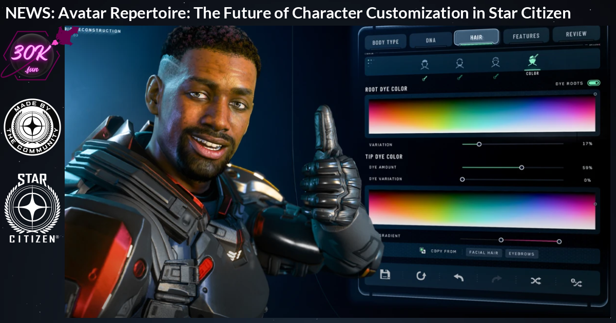 Avatar Repertoire: The Future of Character Customization in Star Citiz...
